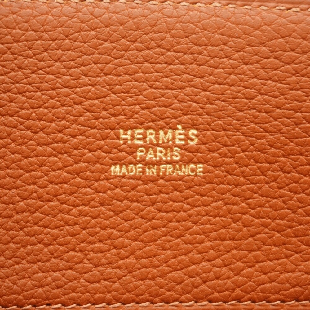 Hermes Whitebus GM Tote Bag, Fjord Noisette, □E stamp, Men's/Women's, P2710803 - Picture 5 of 10